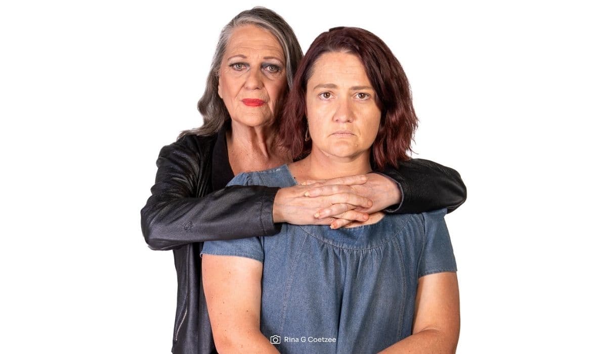 Plakkaat: Amanda Strydom en Je-ani Swiegelaar: Tillie/Mathilda